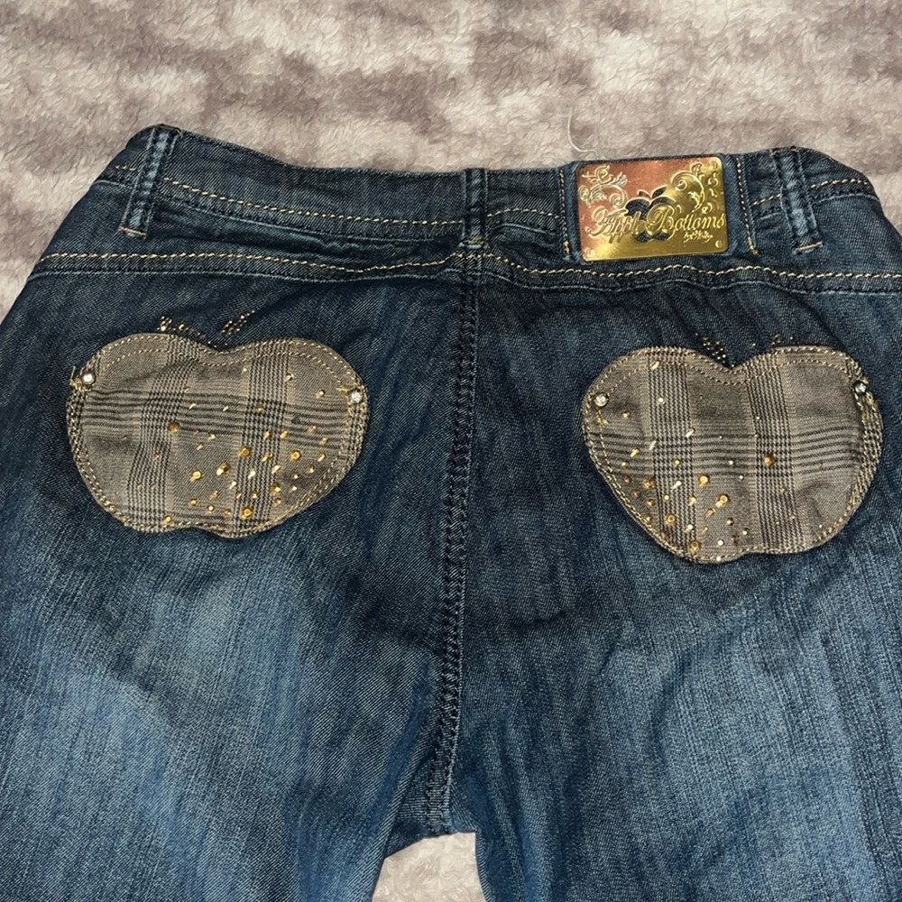 Apple bottom bootcut jeans